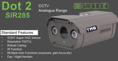 cctv dot 2 face sir285f access control